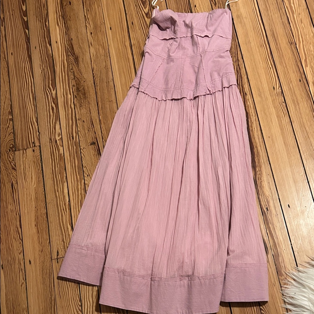 Free People Pink Maxi Dress